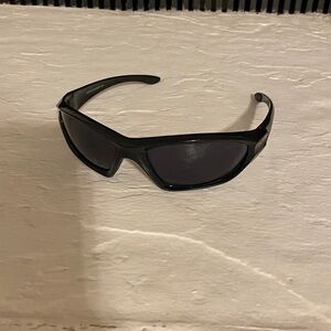 Warrior Custom Golf.com sunglasses Mens black wrap sports outdoor